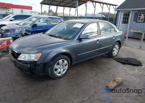 2010 Hyundai Sonata Gls z USA, uszkodzony, nr VIN 5NPET4AC2AH626196